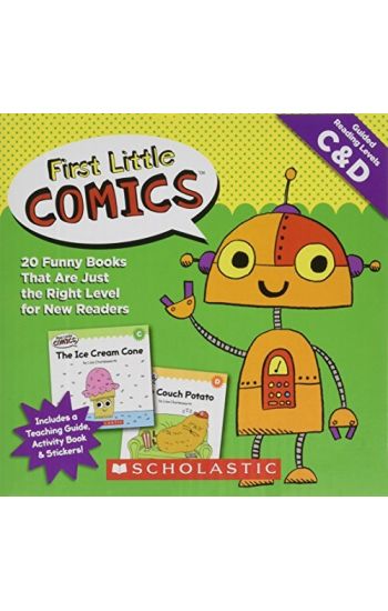 First Little Comics Parent Pack: Levels C & D: 20 Funny Books That Are Just the Right Level for New Readers