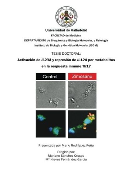 Activación de IL23A y represión de IL12A por metabolitos en la respuesta inmune Th17