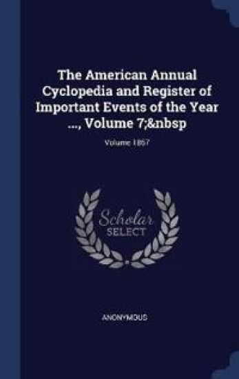 THE AMERICAN ANNUAL CYCLOPEDIA AND REGIS