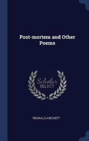 Post-mortem and Other Poems