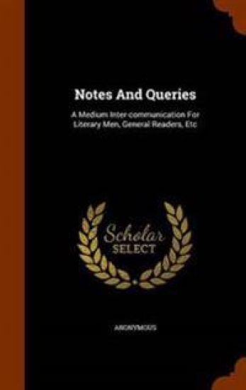 Notes And Queries
