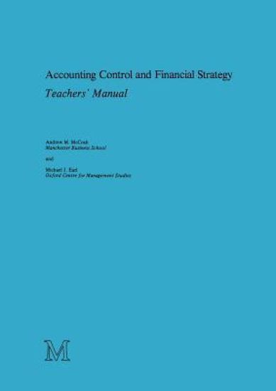 Accounting Control and Financial Strategy