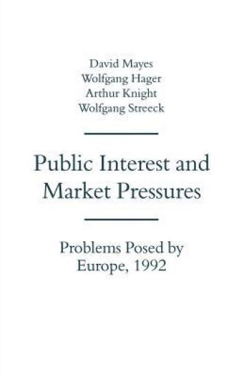 Public Interest and Market Pressures