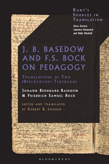J. B. Basedow and F.S. Bock on Pedagogy
