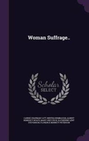 Woman Suffrage..