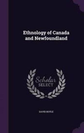 Ethnology of Canada and Newfoundland
