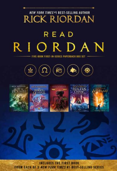 Read Riordan: Five-Book First-In-Series Paperback Box Set