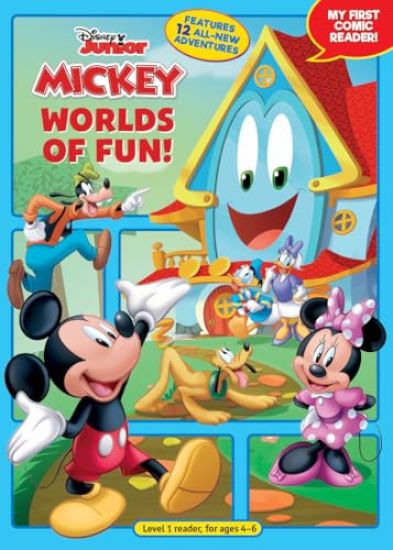 Mickey Mouse Funhouse: Worlds of Fun!: My First Comic Reader!