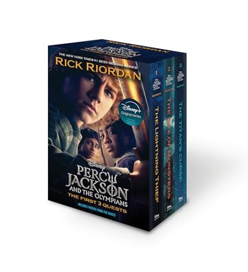 Percy Jackson and the Olympians Disney+ Tie-In Boxed Set: Books 1 - 3