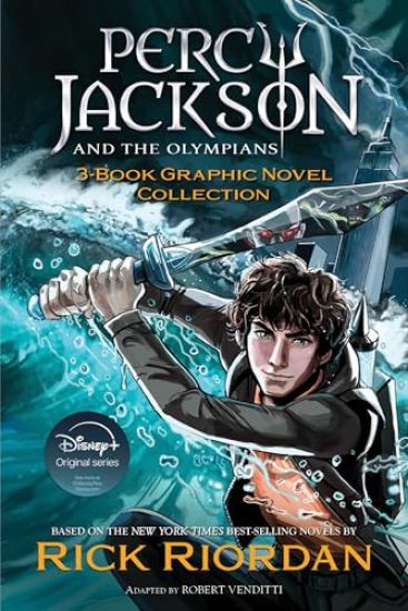 Percy Jackson 3-Book Graphic Novel Bind-Up