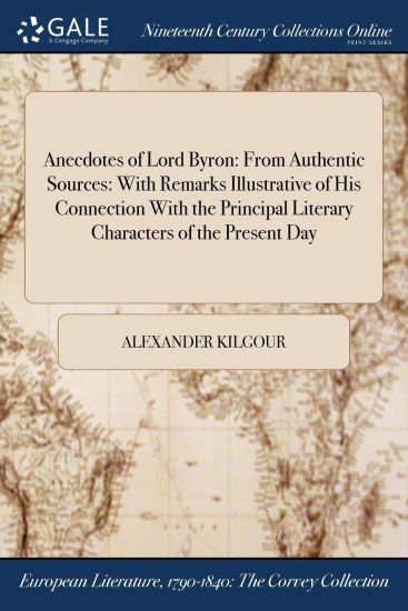 Anecdotes of Lord Byron