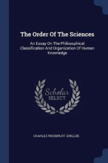 The Order Of The Sciences