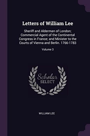 Letters of William Lee