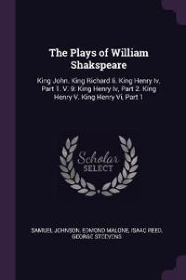 The Plays of William Shakspeare