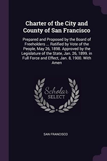 Charter of the City and County of San Francisco