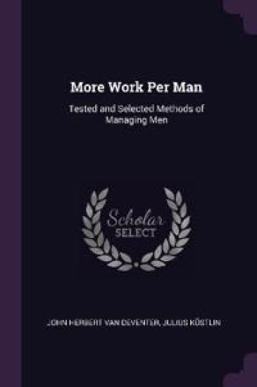 More Work Per Man