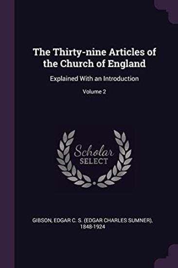 The Thirty-nine Articles of the Church of England