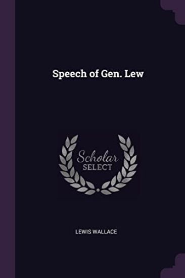 Speech of Gen. Lew