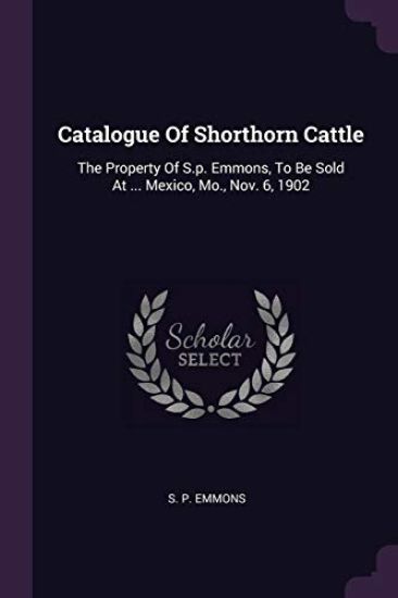 Catalogue Of Shorthorn Cattle