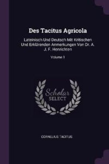 Des Tacitus Agricola