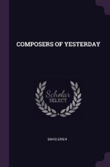 Composers of Yesterday