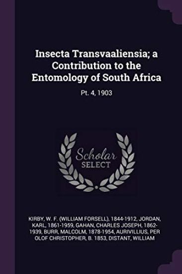 Insecta Transvaaliensia; a Contribution to the Entomology of South Africa