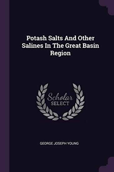 Potash Salts And Other Salines In The Great Basin Region