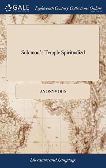 Solomon's Temple Spiritualizd