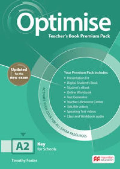 Optimise A2 Teacher's Book Premium Pack