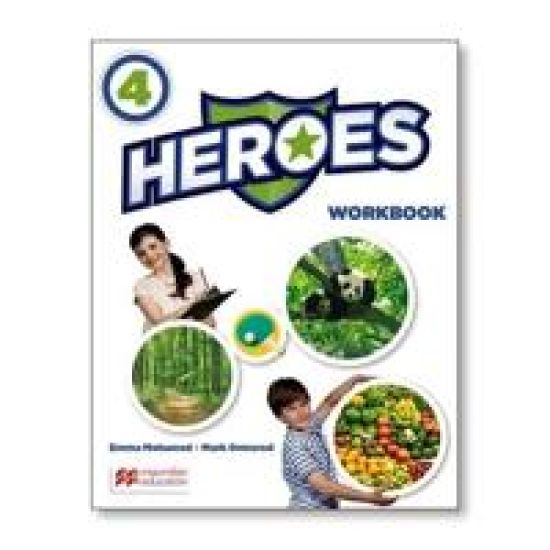 Heroes Level 4 Workbook Pack with Grammar Practice