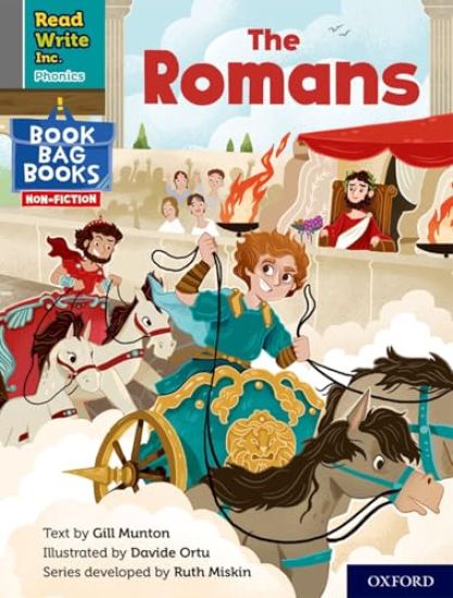 Read Write Inc. Phonics: The Romans (Grey Set 7 NF Book Bag Book 2)