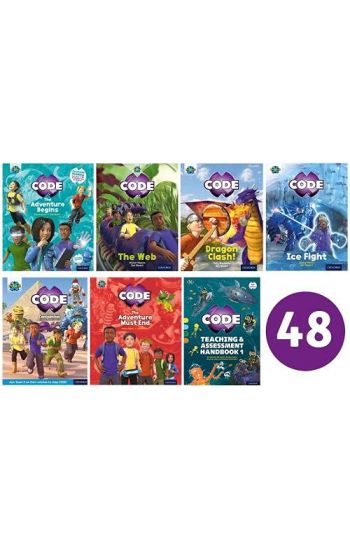 Project X CODE Yellow-Orange Book Bands Oxford Levels 3-6 Singles Pack