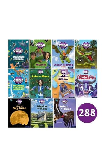 Project X CODE Yellow-Lime Book Bands Oxford Levels 3-11 Super Easy Buy Pack