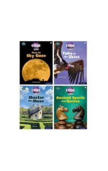 Project X CODE Extra: White and Lime Book Bands, Oxford Levels 10 and 11: Sky Bubble and Maze Craze, Mixed Pack of 4