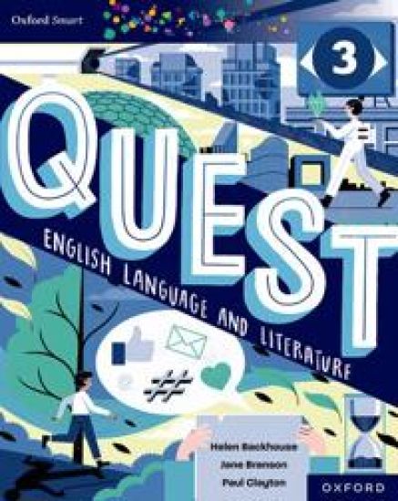 Kansikuva: Oxford Smart Quest English Language and Literature Student Book 3