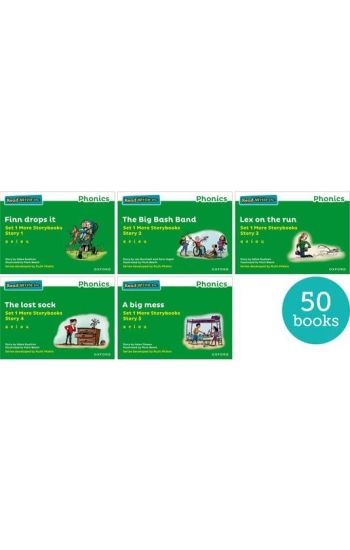 Read Write Inc. Phonics: Green Set 1 More Storybooks (Pack of 50)