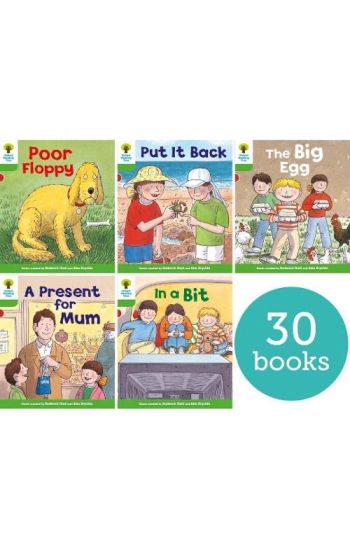 Oxford Reading Tree: Biff, Chip and Kipper Stories: Oxford Level 2: First Sentences: Class Pack of 30