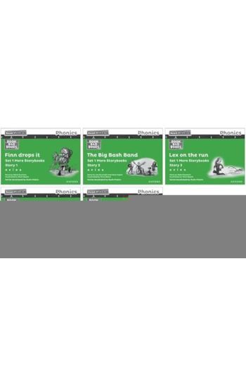 Read Write Inc. Phonics: Green Set 1 More Black & White Storybooks (Pack of 50)