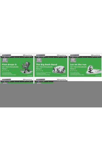 Read Write Inc. Phonics: Green Set 1 More Black & White Storybooks (Pack of 5)