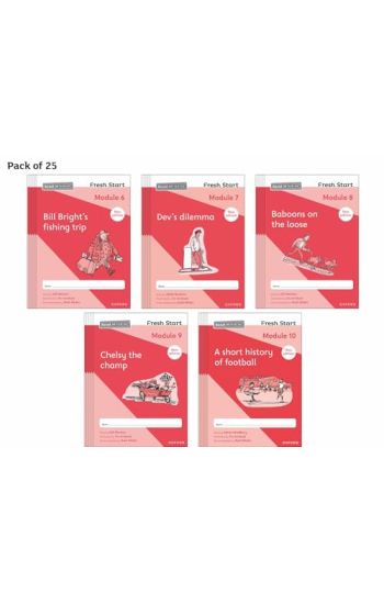 Read Write Inc. Fresh Start: 2024 Modules 6-10 - Pack of 25