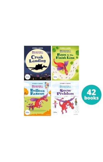 Stories for Maths: KS1: Dragons of Moontail Island (42 book pack)
