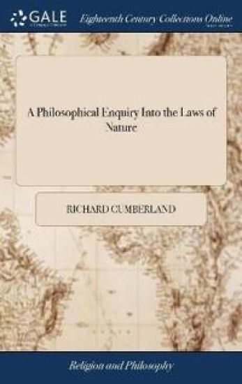 A Philosophical Enquiry Into the Laws of Nature