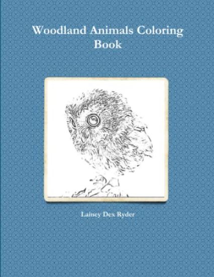 Woodland Animals Coloring Book