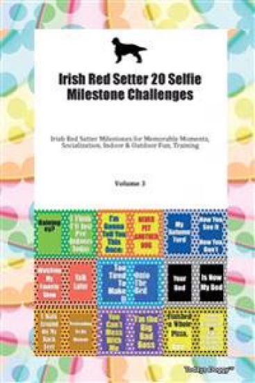 Irish Red Setter 20 Selfie Milestone Challenges Irish Red Setter Milestones for Memorable Moments, Socialization, Indoor & Outdoor Fun, Training Volum