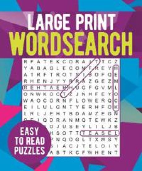 Large Print Wordsearch