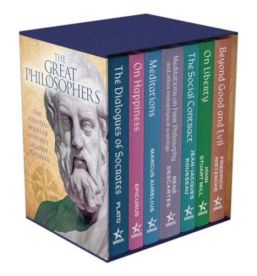 The Great Philosophers Collection: Deluxe 7-Book Hardcover Boxed Set