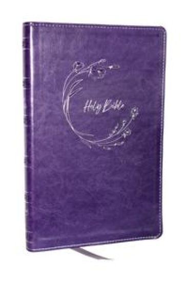 KJV Holy Bible: Ultra Thinline, Purple Leathersoft, Red Letter, Comfort Print: King James Version