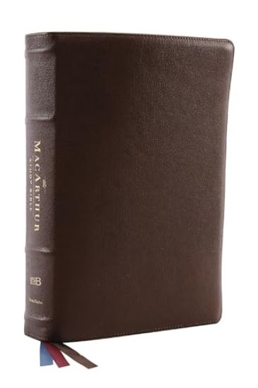 LSB MacArthur Study Bible 2nd Edition: Unleashing God's Truth One Verse at a Time (Brown Premium Goatskin Leather, Comfort Print)