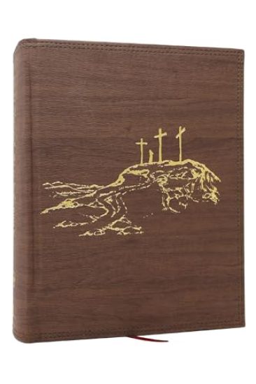 NKJV, Journal the Word Reference Bible: Let Scripture Explain Scripture. Reflect on What You Learn (Brown Leathersoft over Board, Red Letter, Comfort Print)