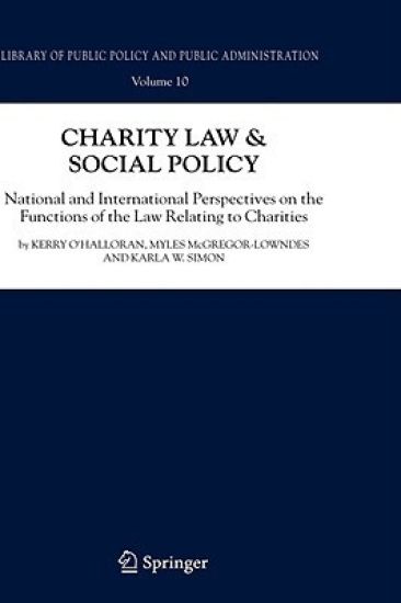 Charity Law & Social Policy